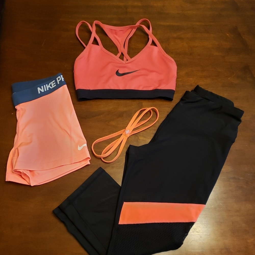 🚫SOLD Workout bundle Nike, Althleta, C&C